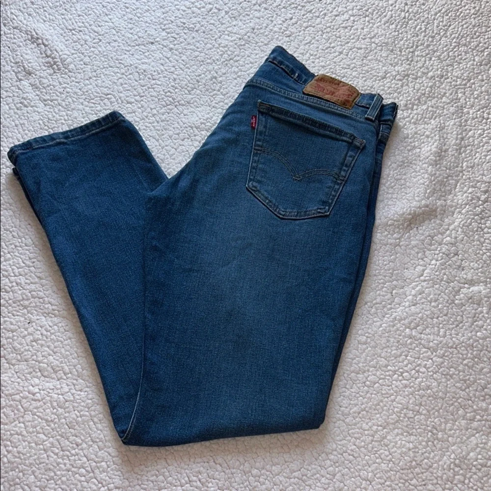 Levi's Men's Straight Jeans - Deep Blue